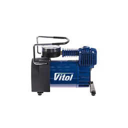 Автомобільний компресор VITOL K-50 150psi/15Amp/40л (K-50) - мініатюра 1