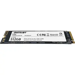 Накопичувач SSD Patriot P300 M.2 2280 PCIe NVMe 3.0 x4 TLC 512GB (P300P512GM28) - мініатюра 3