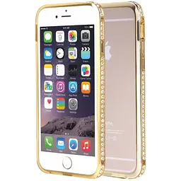 Бампер Shengo SG03 Metal Bumper iPhone 6 Gold - мініатюра 2