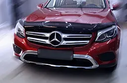 Дефлектор капоту мухобійка Mercedes GLC-class 2015- - мініатюра 2
