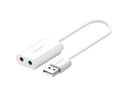 Звукова карта UGREEN US205 White (30143)