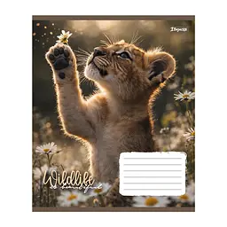 Упаковка зошитів 1В Wildlife is beautiful А5/24 лін. 20 шт. (769147) - мініатюра 2