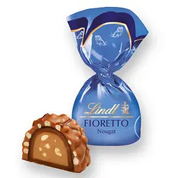 Шоколадні цукерки Lindt Fioretto Minis Nougat 115г - мініатюра 2