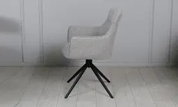 Стілець Prestol Кларк з обертовим механізмом сірий - мініатюра 10
