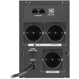Джерело безперебійного живлення Armac Office 1000F LCD 1000VA/650W (Z22859) - мініатюра 3