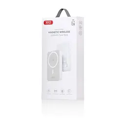Магнітний зовнішній акумулятор XO PR231 magsafe 10000mAh білі - мініатюра 5