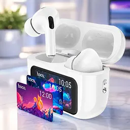 Бездротові навушники Bluetooth Hoco EW72 TWS із сенсорним екраном 26X-29 - мініатюра 3