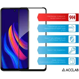 Скло захисне ACCLAB Full Glue Infinix Hot 30 Play Black (1283126589591) - мініатюра 3