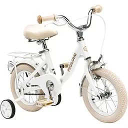 Дитячий велосипед Miqilong LS 12" білий (RBB-LS12-PEARL) - мініатюра 2