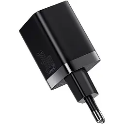 Зарядний пристрій Baseus Super Si Pro Quick Charger USB/Type-C 30W Black (CCSUPP-E01) - мініатюра 2
