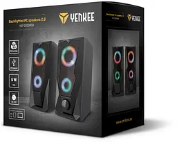 Акустика YSP 2003RGB USB Speaker PC 2.0 Yenkee teh0021687 - мініатюра 3