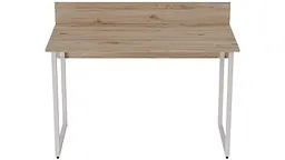 Комп'ютерний стіл Ferrum-decor Скай 75x140x70 білий ДСП Дуб Артізан 32мм (FRD-101119) - мініатюра 3
