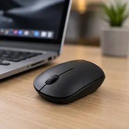 Мишка MOUSE 218 Wireles / Комп'ютерна мишка бездротова для ПК та ноутбуків / Мишка чорна Bluetooth - мініатюра 2