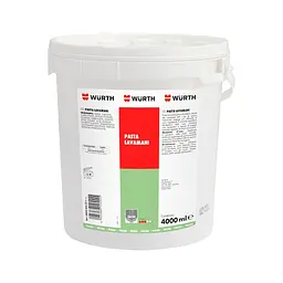 Паста для миття рук Wurth 4л(0893955211)