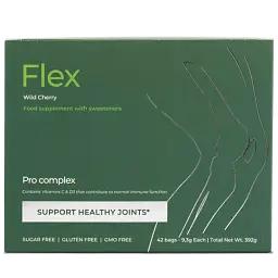 Дієтична добавка Flex Pro Collagen Дика вишня для підтримки суглобів 42 стіки