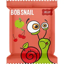 Фруктово-ягідний мармелад Bob Snail Яблуко-Вишня 90 г (10 шт. х 9 г) - мініатюра 2