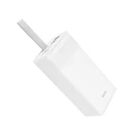 Портативний зарядний пристрій для телефону Power bank HOCO J86 Powermaster з ліхтарем 40000mAh Білий - мініатюра 2