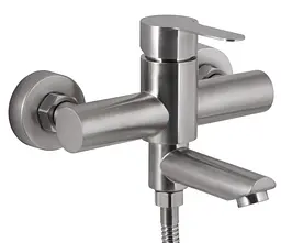 Змішувач для ванни Brinex Pure 006 Nickel BRIPUR006NKL - мініатюра 2