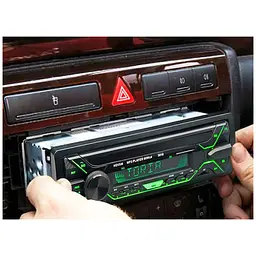 Автомагнітола RGB Technology 5258BT F-157 Bluetooth USB TF AUX Радіо 60Wx4, 7 кольорів підсвічування чорна - мініатюра 8