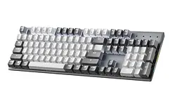 Клавіатура GamePro Genesis Metallic MK144G Outemu Червоний Swithes USB Сірий - мініатюра 2