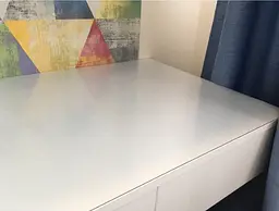 Силіконова скатертину М'яке скло Soft Glass Покриття для меблів 1.6х1.0м (товщина 1.0 мм) Матова - мініатюра 3