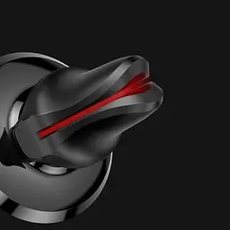 Автотримач Baseus Magnetic Air Vent Car Mount Holder with cable clip Black - мініатюра 5