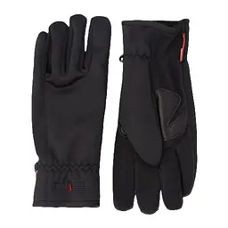 Рукавиці CMP Men's Softshell Gloves with Leather Details Black L (1097-6521107-U901 L) - мініатюра 4