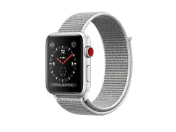Смарт-годинник Apple Watch Series 3 GPS + Cellular 42mm Silver Aluminum w. Seashell Sport L. (MQKQ2) - мініатюра 2