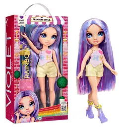 Лялька RAINBOW HIGH серії "My Fashion Style" – ВІОЛЕТТА (з аксес.) Rainbow High 547563