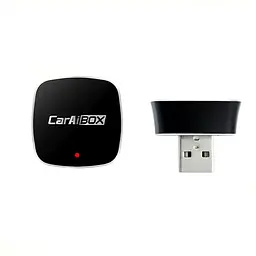 Бездротовий USB Адаптер CarAIBOX 2в1 для автомобіля з Apple CarPlay або Android Auto, WiFi 5G, Bluetooth 5.0 - мініатюра 1