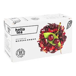 Чай фруктовий Hello Tea Шалена вишня 52 г (20 шт. х 2.6 г) (930237) - мініатюра 2