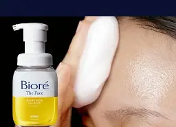 Японська пінка для вмивання Kao Biore The Face Smooth Clear догляд за порами 200 мл  - мініатюра 4