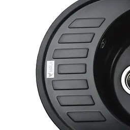 Гранітна мийка Mira ARNICA чорний 620 х 500 мм - мініатюра 5