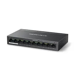 Комутатор 10-портовий 10/100 Мбіт/с ( 8 портів PoE+), MS110P MERCUSYS - мініатюра 2