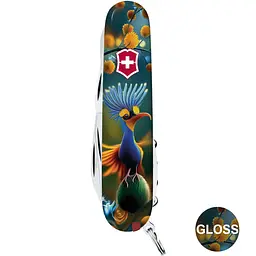 Складаний ніж Victorinox CLIMBER DESIGN Яскрава пташка - мініатюра 6