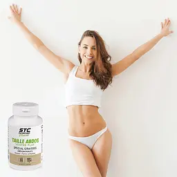 Натуральна добавка STC Nutrition Taille Abdos Ventre Plat 120 капсул - мініатюра 3