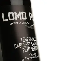 Вино Lomo Alto Tempranillo-Cabernet Sauvignon-Petit Verdot, червоне, напівсухе, 0,75 л - мініатюра 3