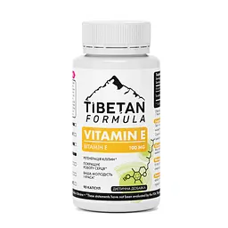 Вітамін Tibetan Formula Е антиоксидант 90 капсул