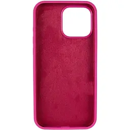 Чохол Epik Silicone Case Full Protective (AA) для Apple iPhone 15 Pro (6.1) Малиновий / Dragon Fruit - мініатюра 3