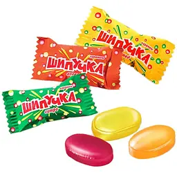 Уцінка. Карамель Roshen Шипучка з порошковою начинкою 1 кг - мініатюра 3