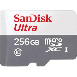 Карта пам'яті SanDisk microSDXC 256GB UHS-I Ultra A1 (SDSQUNR-256G-GN3MN) [141835]