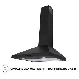 Витяжка купольна PERFELLI K 6402 BL 850 LED - мініатюра 3