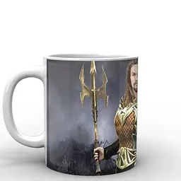 Кухоль GeekLand Аквамен Aquaman Jason Momoa Aquaman 2 AQ.02.002 330 мл білий - мініатюра 2