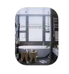 Дзеркало Mixxus Premium DIVERSE MR15-90x70-REVERSE (LED Touch, Anti-fog (3-6,5kK)) (MP6639) - мініатюра 1
