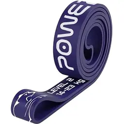 Еспандер-петля PowerPlay 4115 Power Band (гумка для фітнесу і кроссфіту) Фіолетова (14-23kg) (PP_4115_Purple_(14-23kg))
