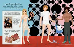 1960s Fashion Sticker Book - Emily Bone, англ. мова (9781474941853) - мініатюра 2