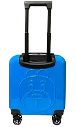 Дитяча валіза D01 blue bear розмір міні XS - мініатюра 6