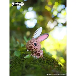Пазл Eugy 3D Зоопарк Кролик (XEG-071) - мініатюра 5