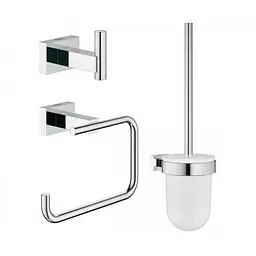 Набір аксесуарів Grohe Essentials Cube 40757001, Хром