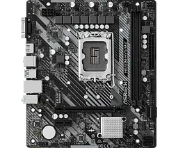Mатеринська плата ASRock H610M-HVS/M.2 R2.0 LGA 1700 (H610M-HVS/M.2 R2.0) - мініатюра 1